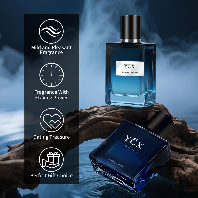 Final 3 Hours: 60%OFFđ„Gentlemenâs Fragrance Set with Marine Perfume & Club Gentâs Aroma