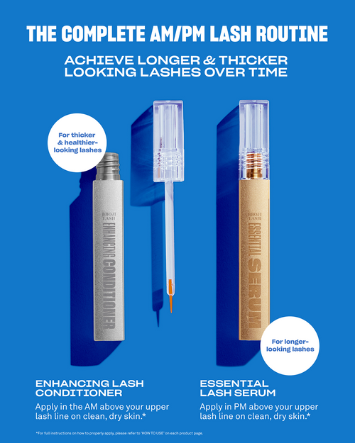 AM/PM Lash Treatment Set, Promotes Thicker and Longer-Looking Lashes