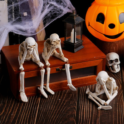 🔥🔥🔥Halloween Decorations, Skeleton Statue Set