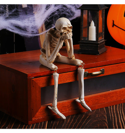 🔥🔥🔥Halloween Decorations, Skeleton Statue Set