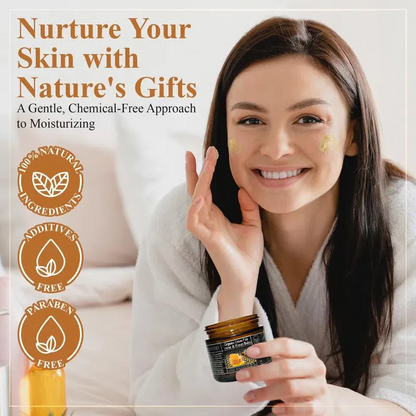 Natural Grass-Fed Butter & Honey Balm- Handmade All-Natural Moisturizer for Soft, Smooth, Radiant Skin